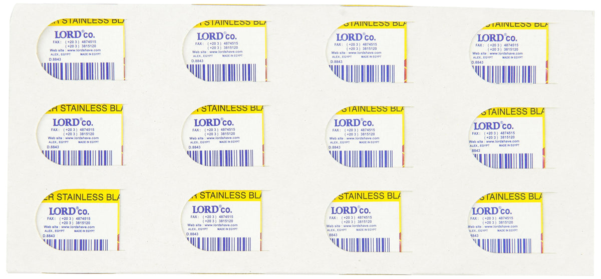 Double Edge Razor Blades 5 Count Pack of 40 Y251