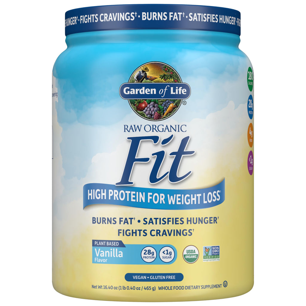 Organic Vegan Protein Powder Vanilla 10 Servings Q536640