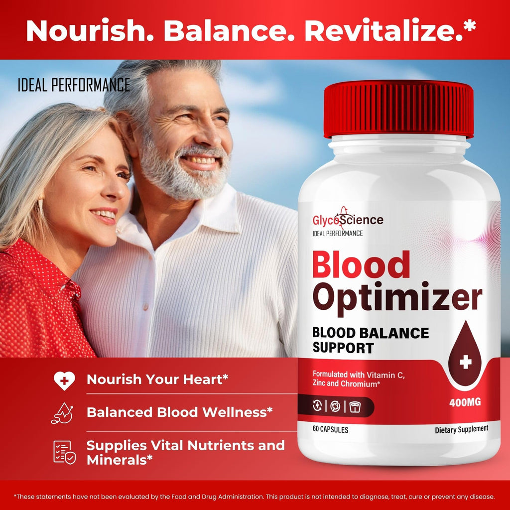 Blood Optimizer Capsules Supplement Pills 2 Pack P529