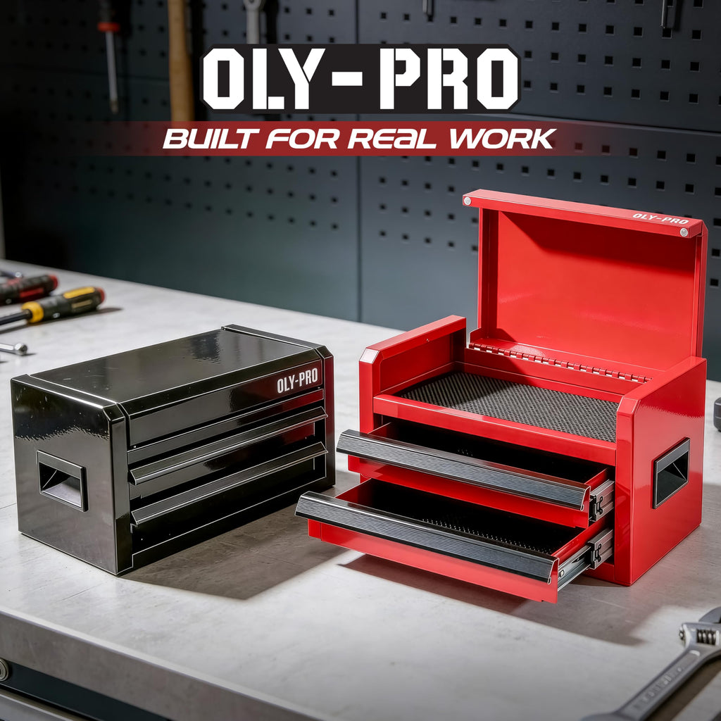 Black 2 Drawer Steel Tool Box N675972