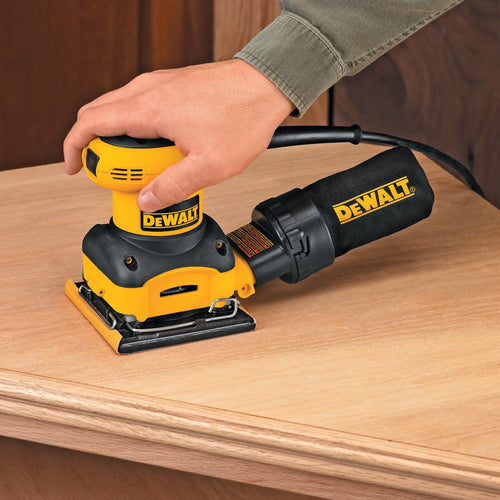 2.4 Amp 1/4 Sheet Palm Grip Sander with Cloth Dust Bag B762