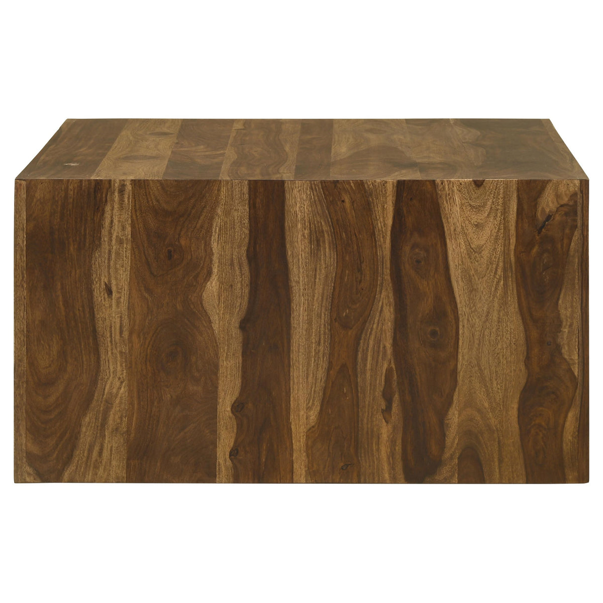 Solid Wood Square Coffee Table 34x34x18 Inches D781324