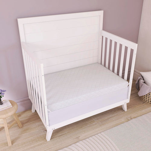 2-in-1 Mini Crib Mattress, Dual-Sided Waterproof J116