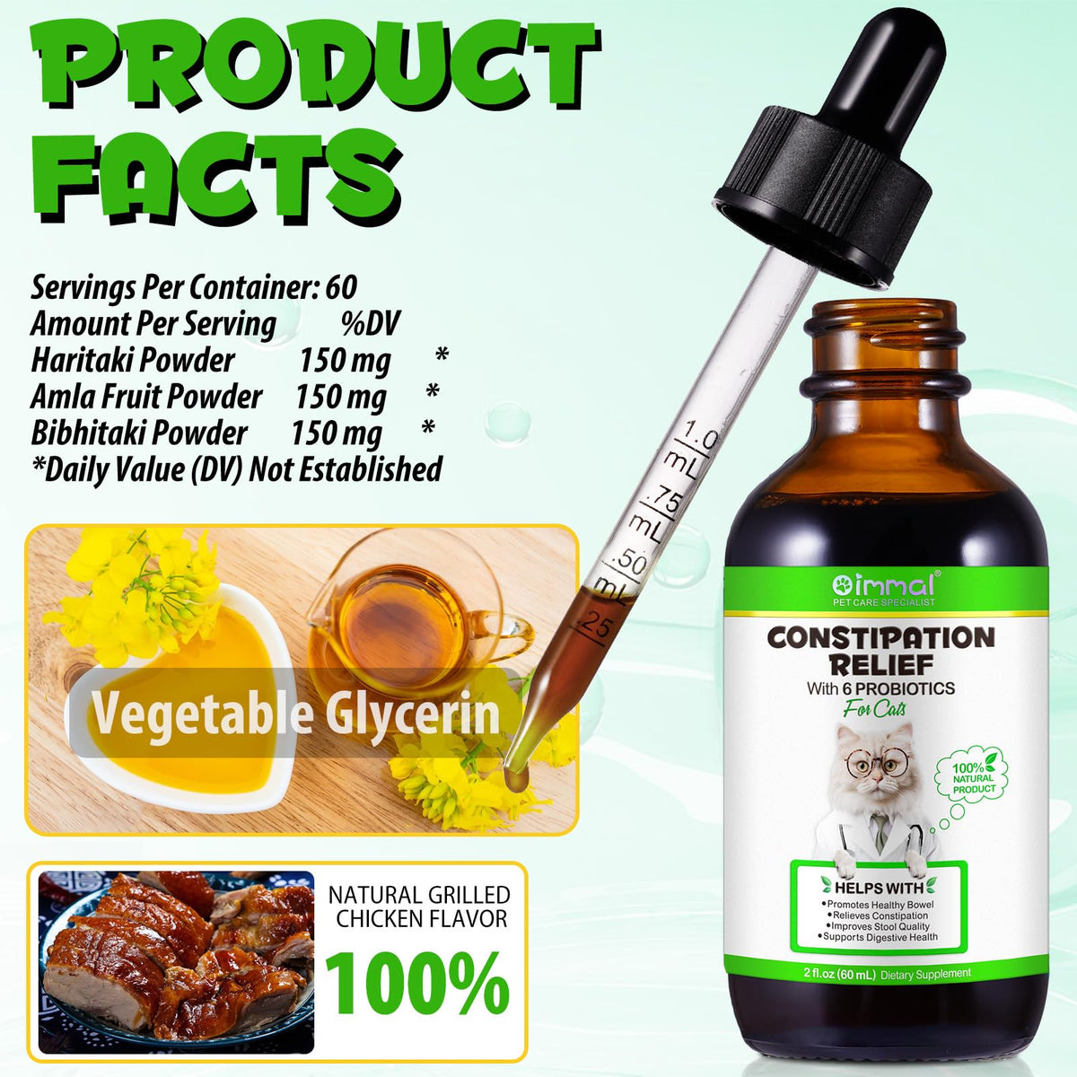 Cat Constipation Relief 2 fl.oz Q837292