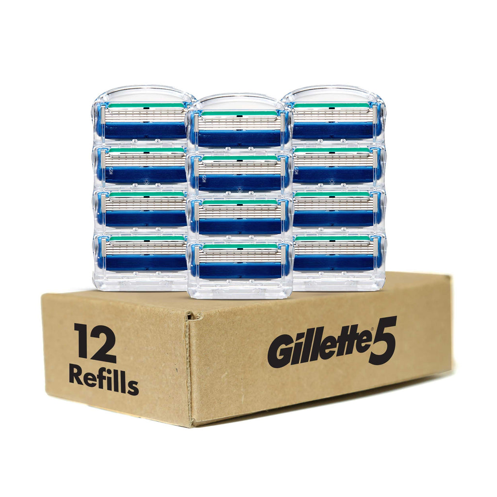 5-Blade Razor Blade Refills, 12 Count H85353