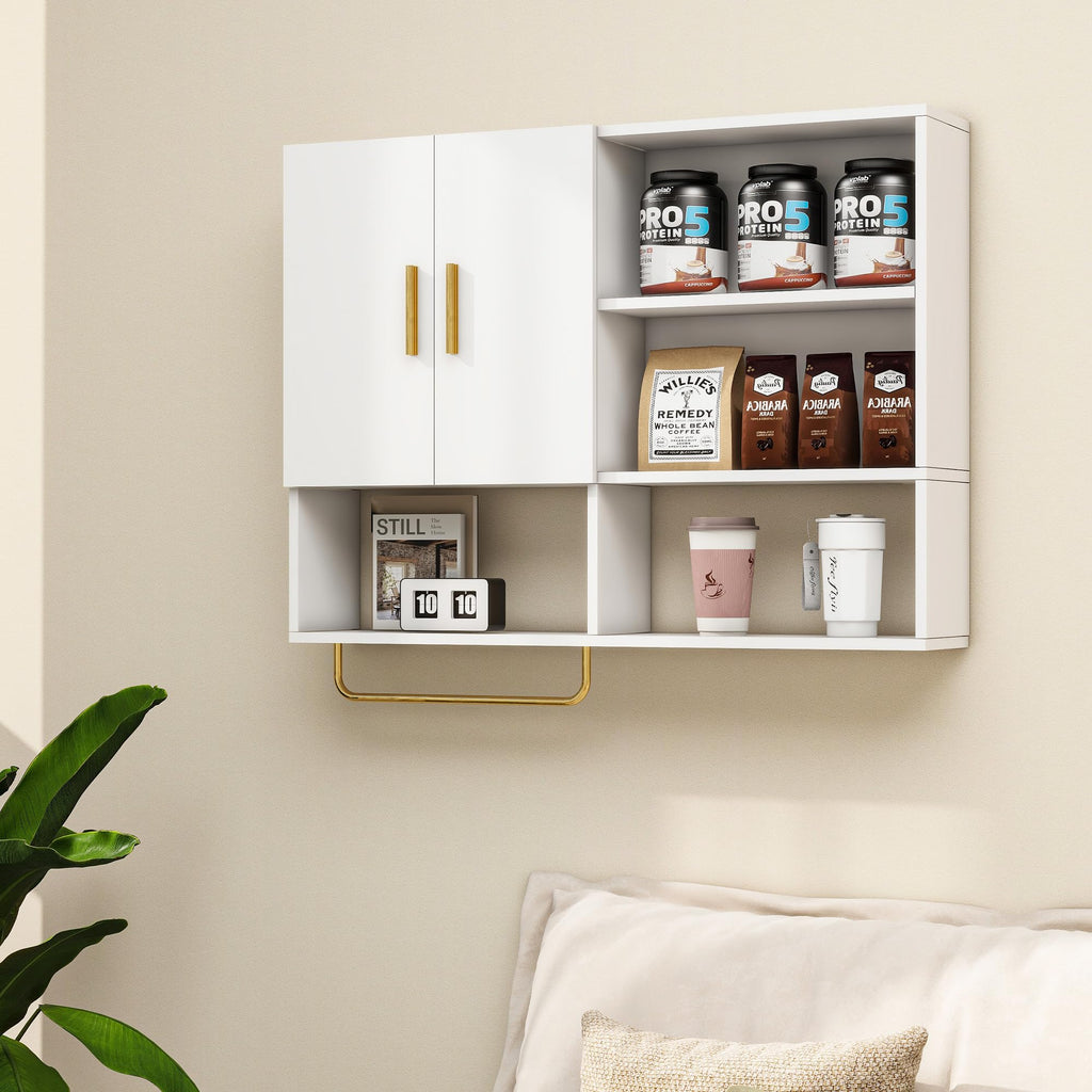 Wood Wall Mounted Bathroom Cabinet P2223