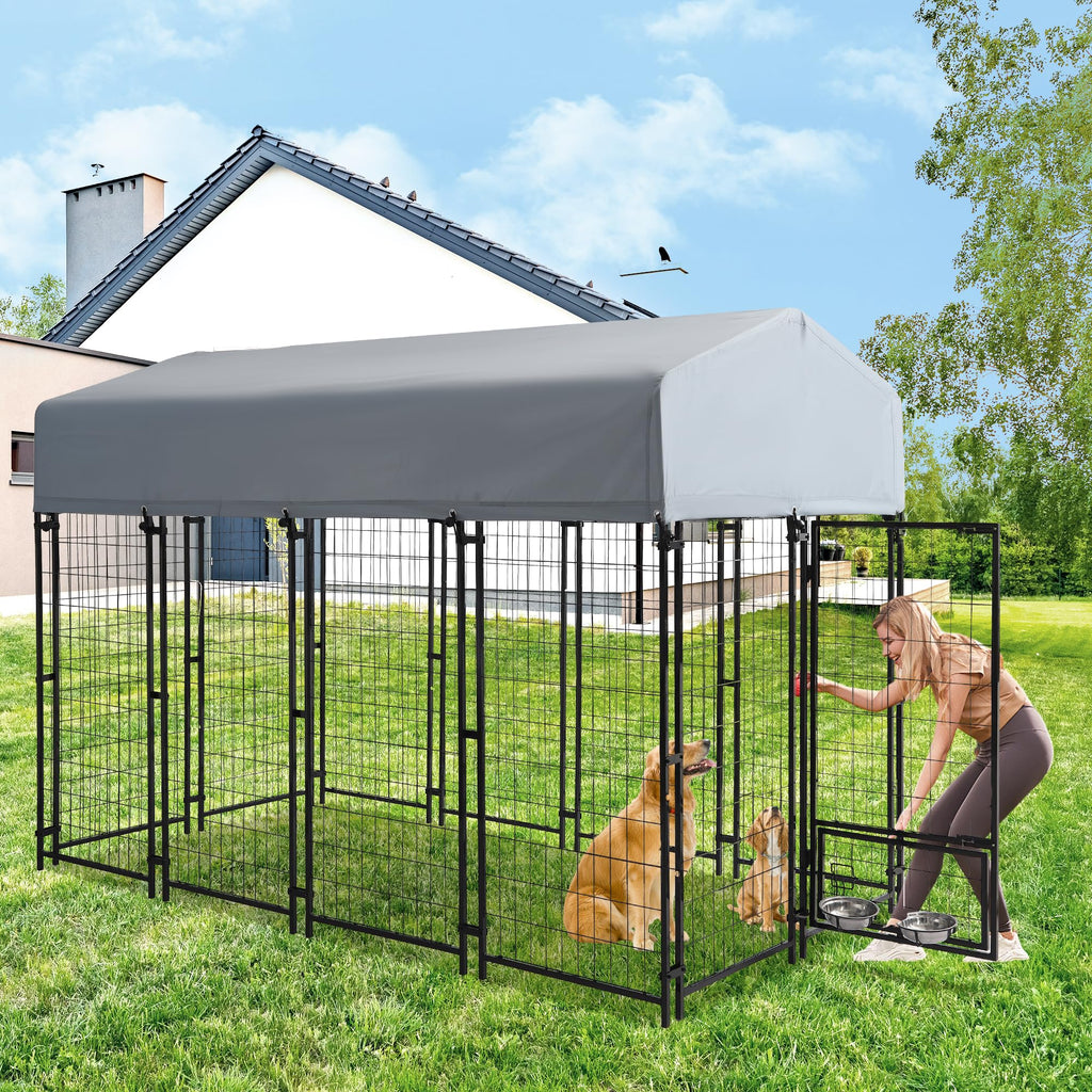 8x4x6 FT Dog Kennel G161
