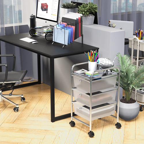 3 Drawers Rolling Utility Cart V89629